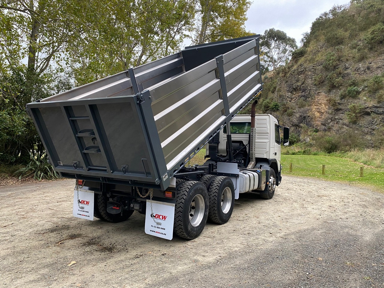 X Volvo Dropside Tipper